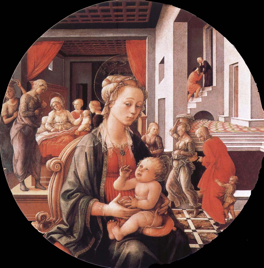 Virgin with the Child and Scenes from the Life of St Anne